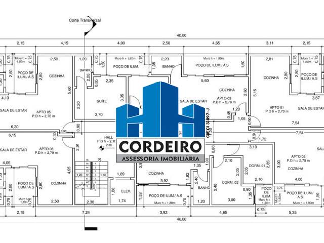 #6680 - Apartamento para Venda em Santo André - SP