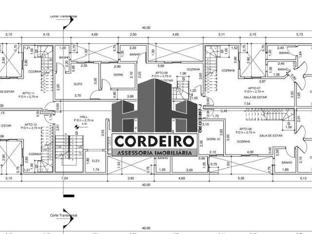 #6680 - Apartamento para Venda em Santo André - SP