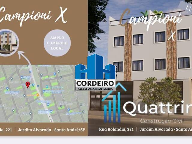 #6693 - Apartamento para Venda em Santo André - SP